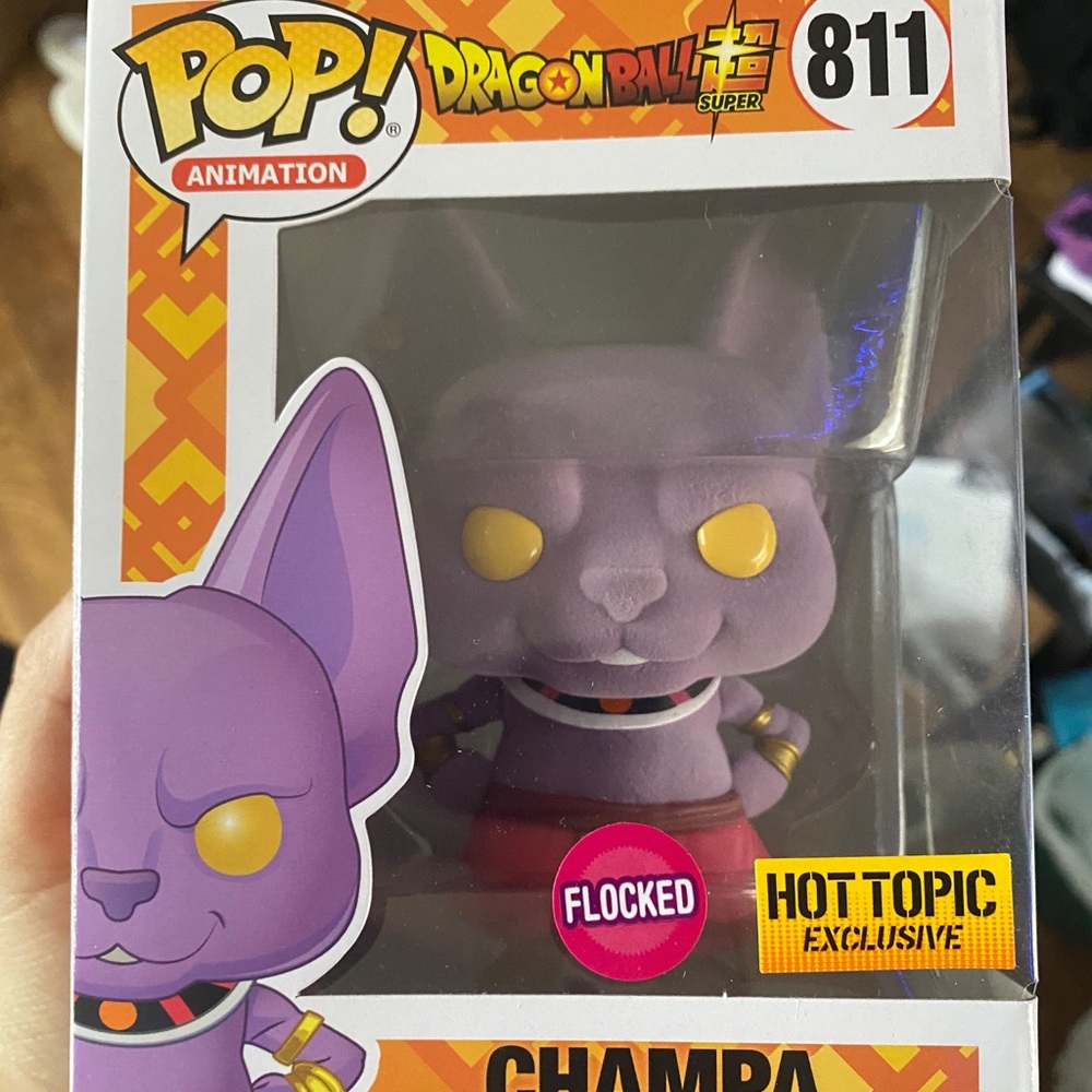 Champa flocked hot topic exclusive funko pop!